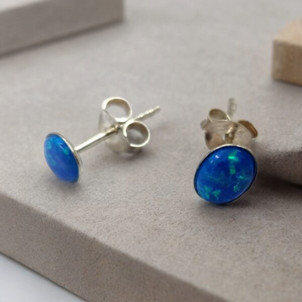 silver studs earrings