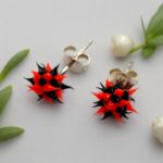 silver studs earrings