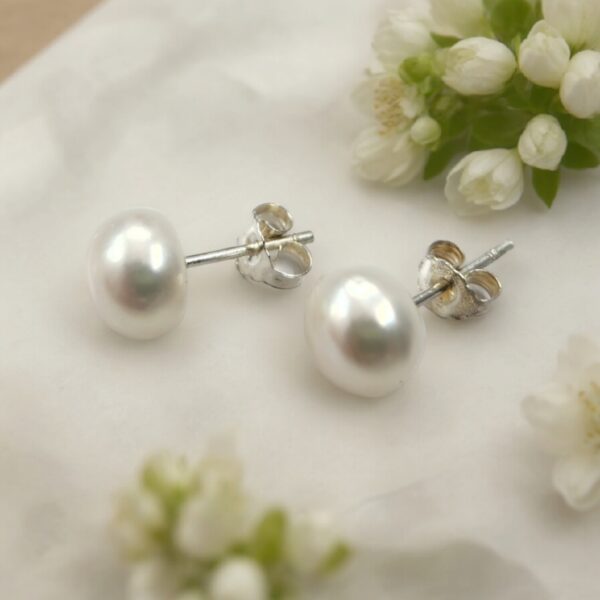 pure silver earrings