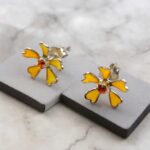 pure silver earrings