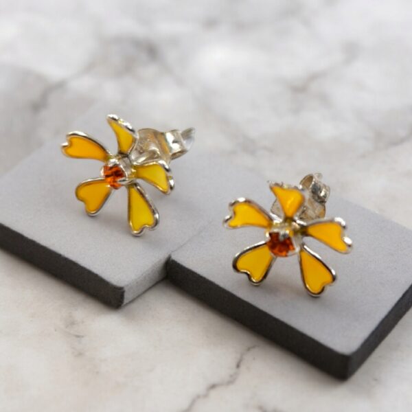 pure silver earrings