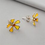 real silver earrings
