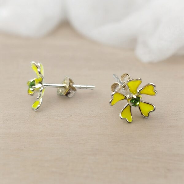 real silver earrings