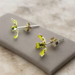 pure silver earrings