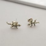 real silver earrings