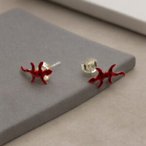 real silver earrings