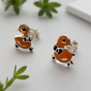 real silver earrings
