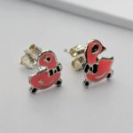 real silver earrings