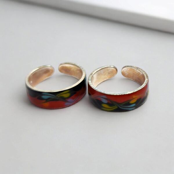 toe ring silver