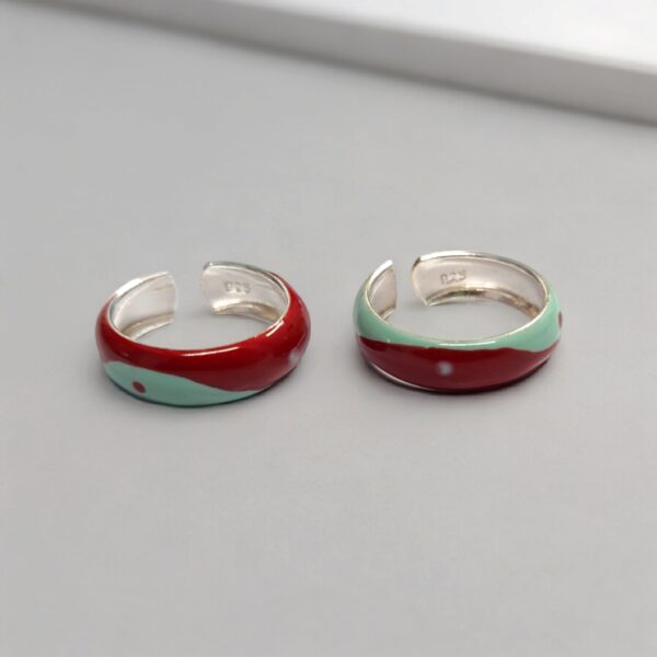 toe ring silver