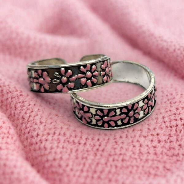 toe ring silver