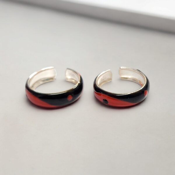 toe ring silver
