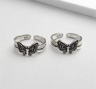 toe ring silver