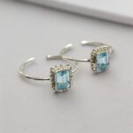 toe ring silver