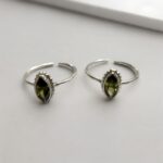 toe ring silver