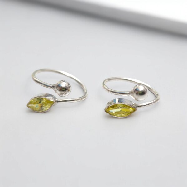 toe ring silver