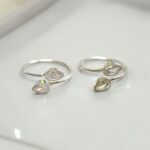 toe ring silver