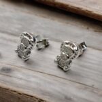 real silver earrings