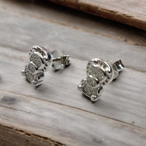 real silver earrings