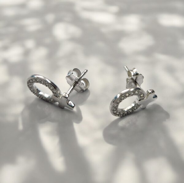 real silver earrings