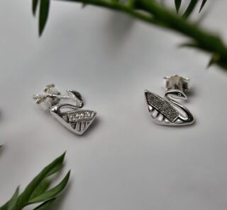 real silver earrings