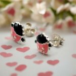 real silver earrings